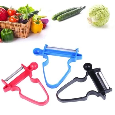 Set of 3 Magic Trio Vegetable Peeler Potato Fruit Slicer Julienne Kitchen Tool