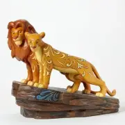 Jim Shore Disney Traditions SIMBA AND NALA ON PRIDE LION KING figurine 4040432