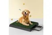 i.Pet Pet Training Pad Dog Potty Toilet Large Loo Portable With Tray Grass Mat
