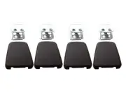 2850-SB Mopar A,B,C,E-Body Seatbelt Shoulder Belt Clips (Black)
