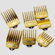8PCS Hair Clipper Cutting Guide Combs W/ Metal Clip Replacement Tools For WAHL q