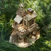 LKAPOPO-DIY Wooden Treehouse Puzzle Kit 150PCS | Ages 14+ | Treehouse 1