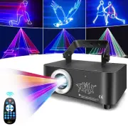 3D Animation RGB Laser Beam Line Scanner Projector DJ Disco Stage Light 500MW