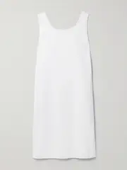 [The Row] The Row - Janah Cotton Midi Dress - Off-white - large large Off-white