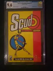 Scud: The Disposable Assassin #1 CGC 9.6 Fireman Press 1st Print White Pages