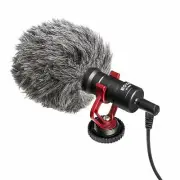 Genuine BOYA BY-MM1 3.5mm Cardiod Microphone Shotgun MIC Smartphone Camera DSLRs