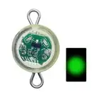 LED Attracting Fish Lamp Mini Fishing Squid Lamp Plastic for Fished Gear (Green)