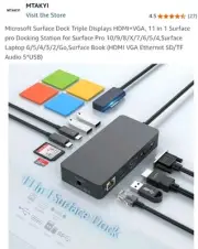 Mtakyi... Expansion Dock Surface Computer Dedicated 11 in 1 Brand New