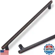 Amasideca 6 Pack Oil Rubbed Bronze Pulls 15 Inch(381mm) Hole Centers Kitchen
