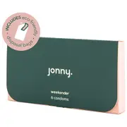 Jonny Vegan Condoms Weekender 6 Pack
