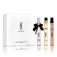 在飛比找Yahoo奇摩購物中心優惠-YSL 2023限量迷你香水禮盒 10MLX3入(自由不羈+