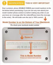 MacBook Air 13 inch Case 2022 2021 2020 2019 2018 Release A2337 Compatible with