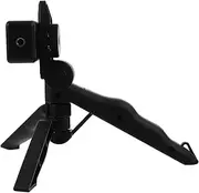 Veemoon 1 Set Phone Tripod Stand Lightweight Handheld Tabletop Support for Video Calls Streaming Music Durable with Telescopic Pole for Stability
