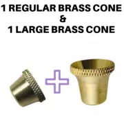 Regular & Large Bonza Bucket Brass Cone Piece - Metal Cones - Billy CP AUS STOCK
