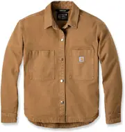 Carhartt Rugged Flex Duck, shirt women , color: Light Brown , size: XL