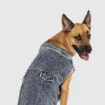 【CANADA POOCH】都市丹寧背心14號-BLUE(寵物背心 DOWNTOWN DENIM VEST BLUE-14)