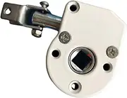 Awning Gear, Crank Drive Accessories, Outdoor Roller Blind, Gear Unit, Replacement Part, Balcony Awning Drive Mechanism, Heavy Duty Worm Gear, Rotating Mechanism, 360 Degrees, Drive Part for Balcony
