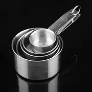 Stainless Steel Anti Measuring Cup Spoon Baking Cooking Tool Set 5pcs