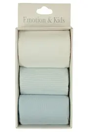 Stripe Socks 3 Pack--EMO E9200