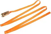 TEHAUX Ratchet Tie Down Strap Heavy Duty Cargo Buckle for Trucks Durable Luggage Lashing Strap Flexible Securely Fastens Goods During Transport and Storage