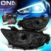 FOR 2013-2016 MAZDA CX5 SMOKED/CLEAR PROJECTOR HEADLIGHT LAMP W/LED KIT+COOL FAN (for: Mazda)