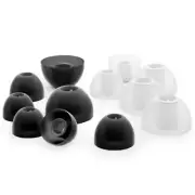12 x Silicone EarBuds Ear Tips For Bowers & Wilkins Pi5, Pi7 Earphones