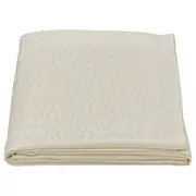 LIGUSTER tablecloth, patterned white, 145x240 cm