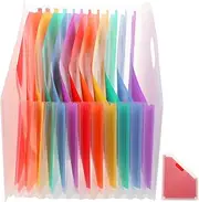 DOITOOL Accordion File Folder Capacity Paper File Organizer for Documents Receipts Photos and Cards Retractable Stylish Design for Home Office School Storage