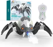 128A Remote Control Spider, RC Moving Spider Robot Toys for Kids, Halloween Gift