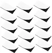 15Sets Self Adhesive Hook and Loop Strip Tape Versatile DIY Fasteners for Organizing Indoor Outdoor Items Easy to Cut No Residue Removal