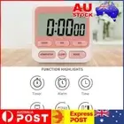 Digital Stopwatch Kitchen Countdown Timer Alarm Reminder Clock (Pink) AU