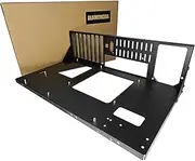 DIY Gaming Computer Case, ATX Open Chassis Case Rack for ATX/M-ATX/ITX Motherboards,Widely Body Heat Dissipation Design, SSD Motherboards Accessories