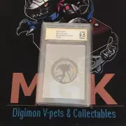 58 MAGICIAN OF BLACK CHAOS TAZO ￼GEM MINT YUGIOH CGA 9.5 GRADED METALIX 2004