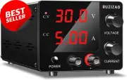 Adjustable 30V 5A DC Power Supply with LED Display Variable Bench Supply