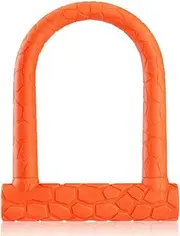 ZECHAO Bike U Lock, Anti Theft Bicycle Secure Locks Heavy Duty Combination 4Ft Length Security Cable Bicycle D Lock Shackle with Key Anti-Theft Lock