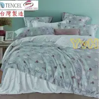 在飛比找Yahoo!奇摩拍賣優惠-=YvH=單人床包兩用被組 Tencel 台灣製 萊麗絲天絲