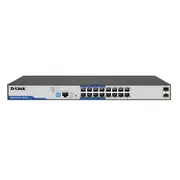 D-Link DGS-F1210, 18-Port Gigabit Smart Managed PoE+ Switch with 16 PoE RJ45 and 2 SFP Ports DGS-F1210-18PS-E