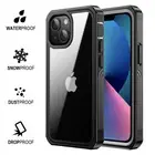 Waterproof Case For iPhone 12Mini/12 Pro Max Screen Protector Cover + Hand Strap
