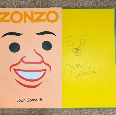 Joan Cornella Comic Political Art Signed & Sketched Zonzo Book Save the Planet