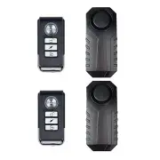 2x Security Wireless Sensor Car Vehicle Burglar Door Window Alarm Alert