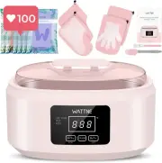 Paraffin Wax Machine for Hand and Feet - Moisturizing Kit, Auto-Time, Keep Warm