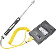 LCD Thermometer, Heat Resistant Lightweight K Type Sensor Temperature Detector Simple Operation for Ceramics for Industry for Pottery