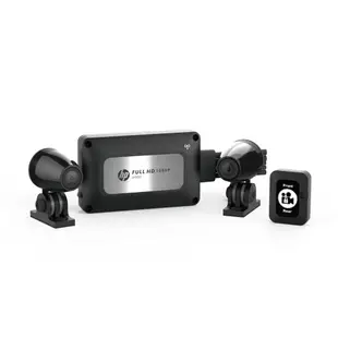 【聊聊優惠價】HP 惠普 M500 高清雙鏡頭機車行車紀錄器 (選購GPS)