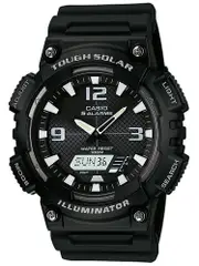 Casio Collection Chronograph AQ-S810W-1AVEF Black Resin Mens Watch