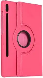 [Jarttarn] Tablet Case Compatible with Samsung Galaxy Tab S9 Ultra 14.6 inch 2023 360 Degree Rotating Flip Stand Cover for Tab S9 Ultra Case (Rose)