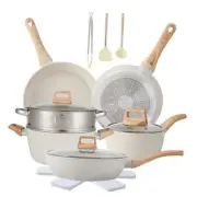 16PCS Pots and Pans Set Non Stick Cookware Set Nonstick with Cooking Set