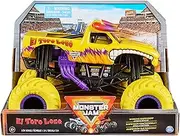 Monster Jam, Official El Toro Loco Monster Truck, Collector Die-Cast Vehicle, 1:24 Scale, Kids Toys for Boys and Girls Ages 3 and up