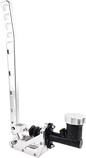 Racing E-Brake Hydraulic Drift Hydro E-Brake E Brake Racing Handbrake Long Arm Lever Park Brake(WHITE)