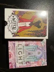 Modern Witch Tarot Deck & Work Your Light Oracle Cards- FREE SHIPPING. Brand New