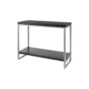 Winsome Jared Console Table Enamel Steel Tube in Black Metal 93441